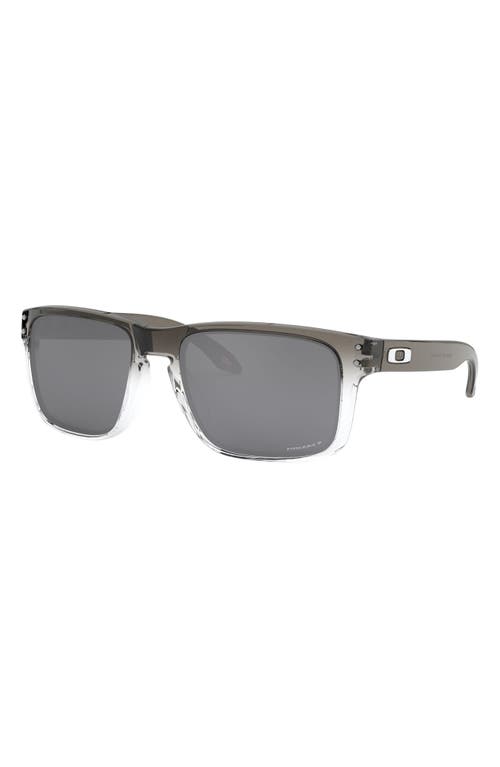 Oakley Holbrook™ 57mm Prizm™ Polarized Keyhole Sunglasses In Dark Ink Fade/prizm Black