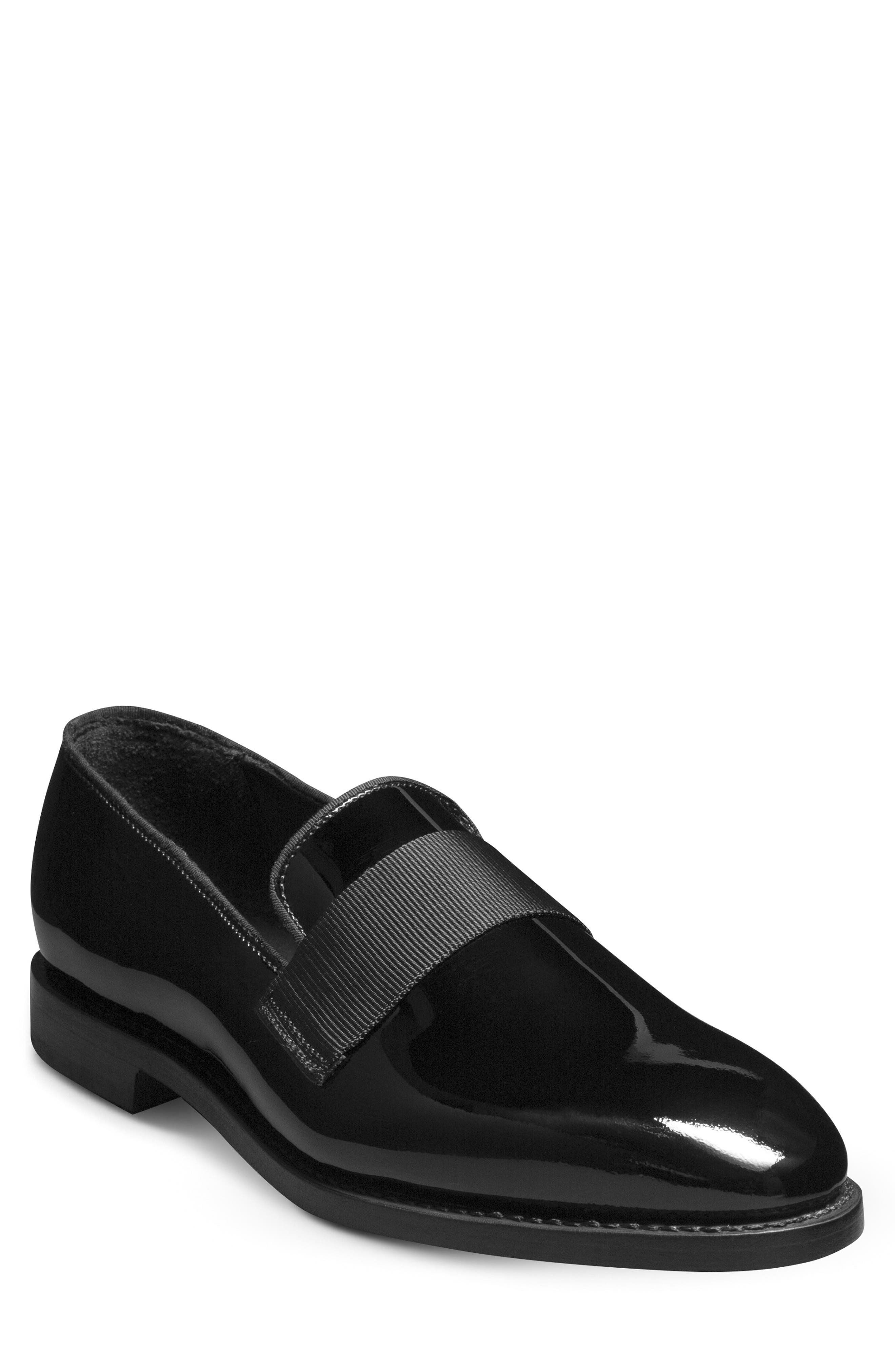 Allen Edmonds James Patent Leather Loafer, Main, color, Black