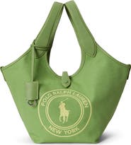 Polo Ralph Lauren Polo Play Crest Canvas Tote