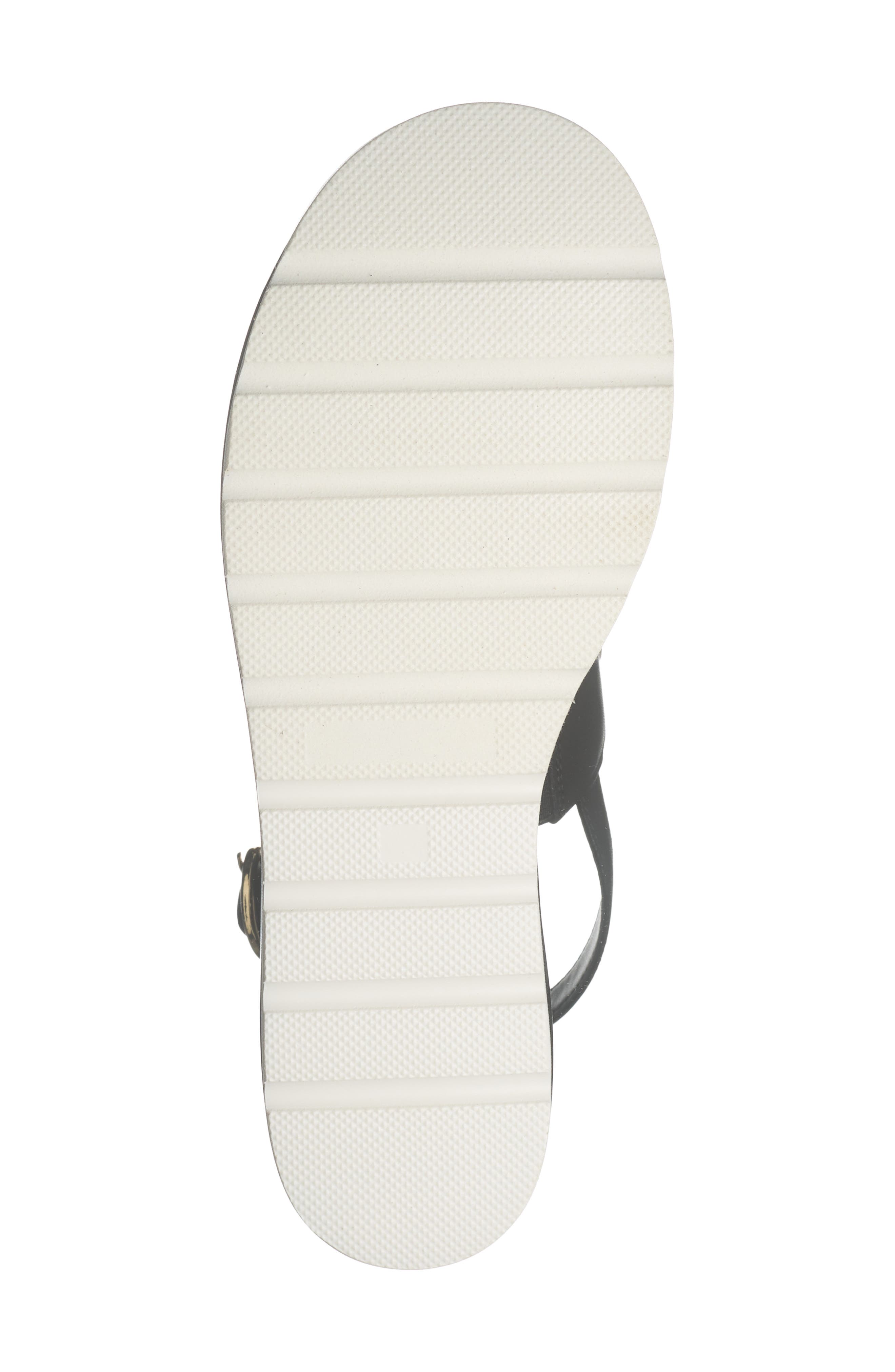 KARL LAGERFELD PARIS Cleome Slingback Platform Wedge Sandal, Alternate, color, Black