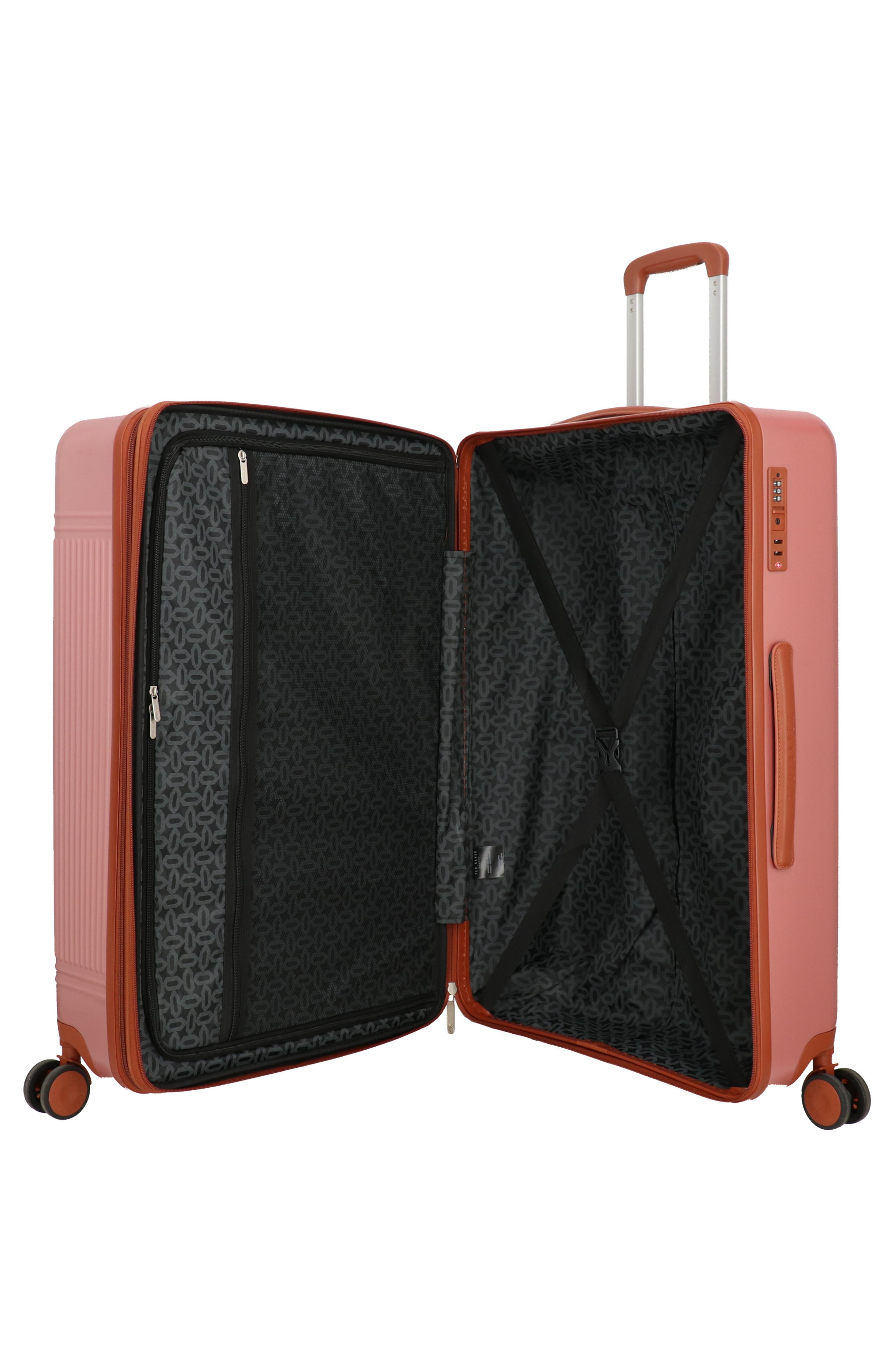 Ted Baker Beverly 3-Piece Hardside Luggage Set, Alternate, color, Ash Rose