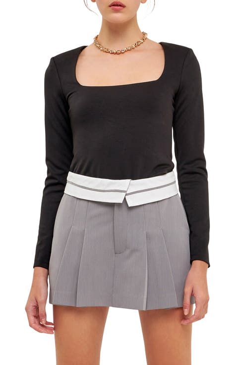 Square Neck Bodysuit