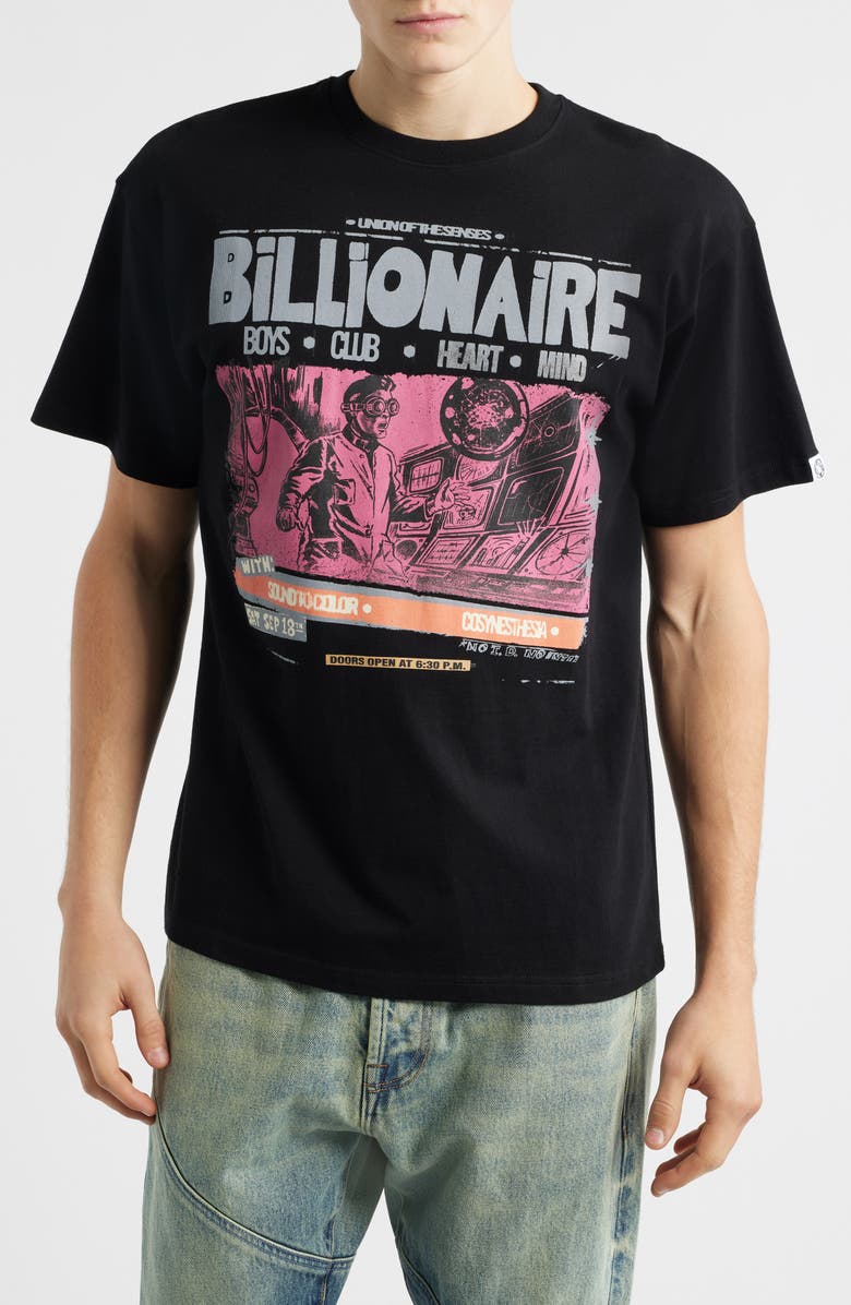 Billionaire Boys Club Labworks Cotton Graphic T-Shirt, Main, color, Black