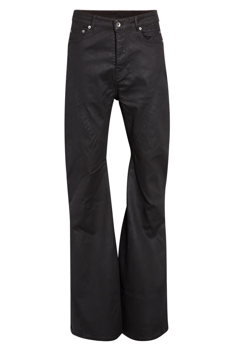 Bias Waxed Bootcut Jeans (Men) | Nordstrom