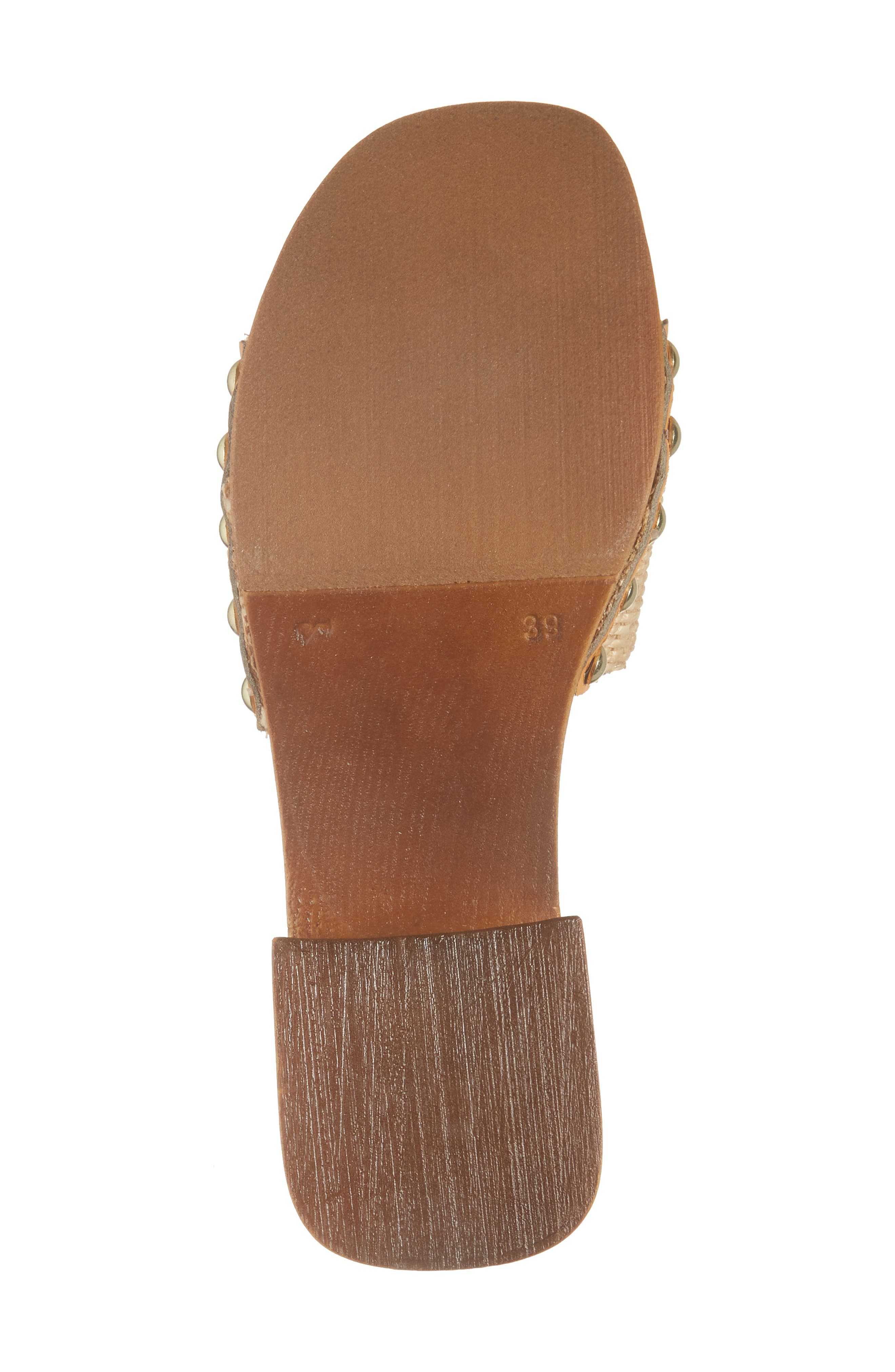 Chocolat Blu Lari Platform Sandal, Alternate, color, Natural Raffia