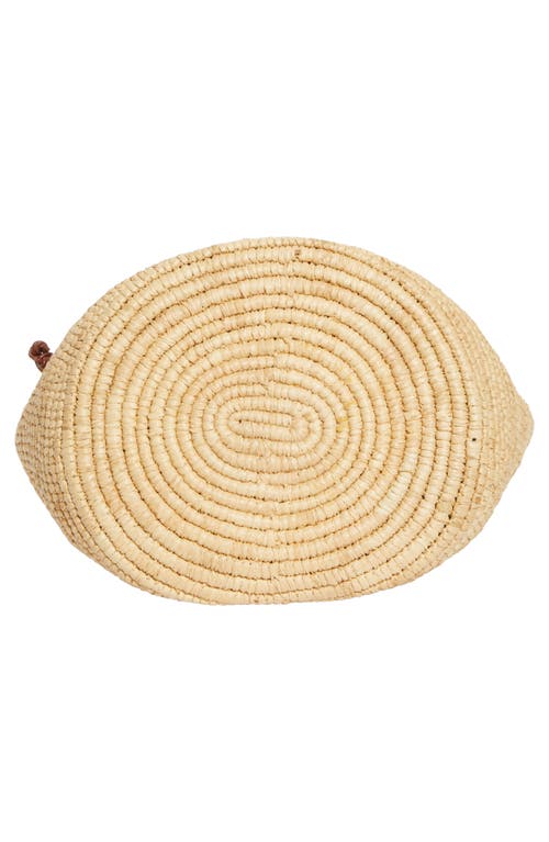 Rabanne Logo Raffia Tote In Gold
