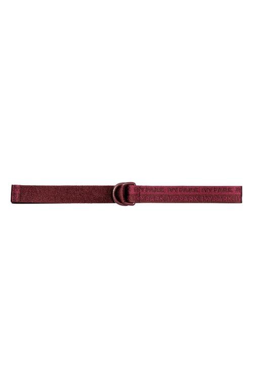 Adidas Originals Adidas X Ivy Park Logo Web Belt