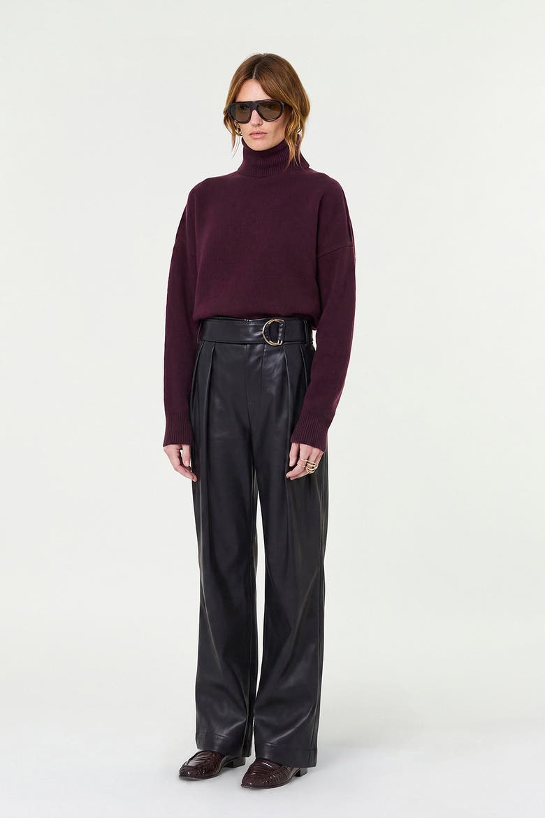Esme Lambswool Rollneck Sweater, Alternate, color, OXBLOOD