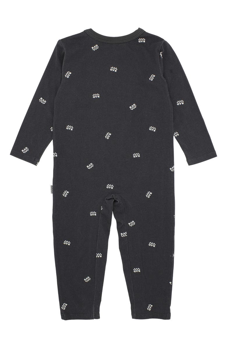 Feather 4 Arrow Rad Long Sleeve Romper, Alternate, color,