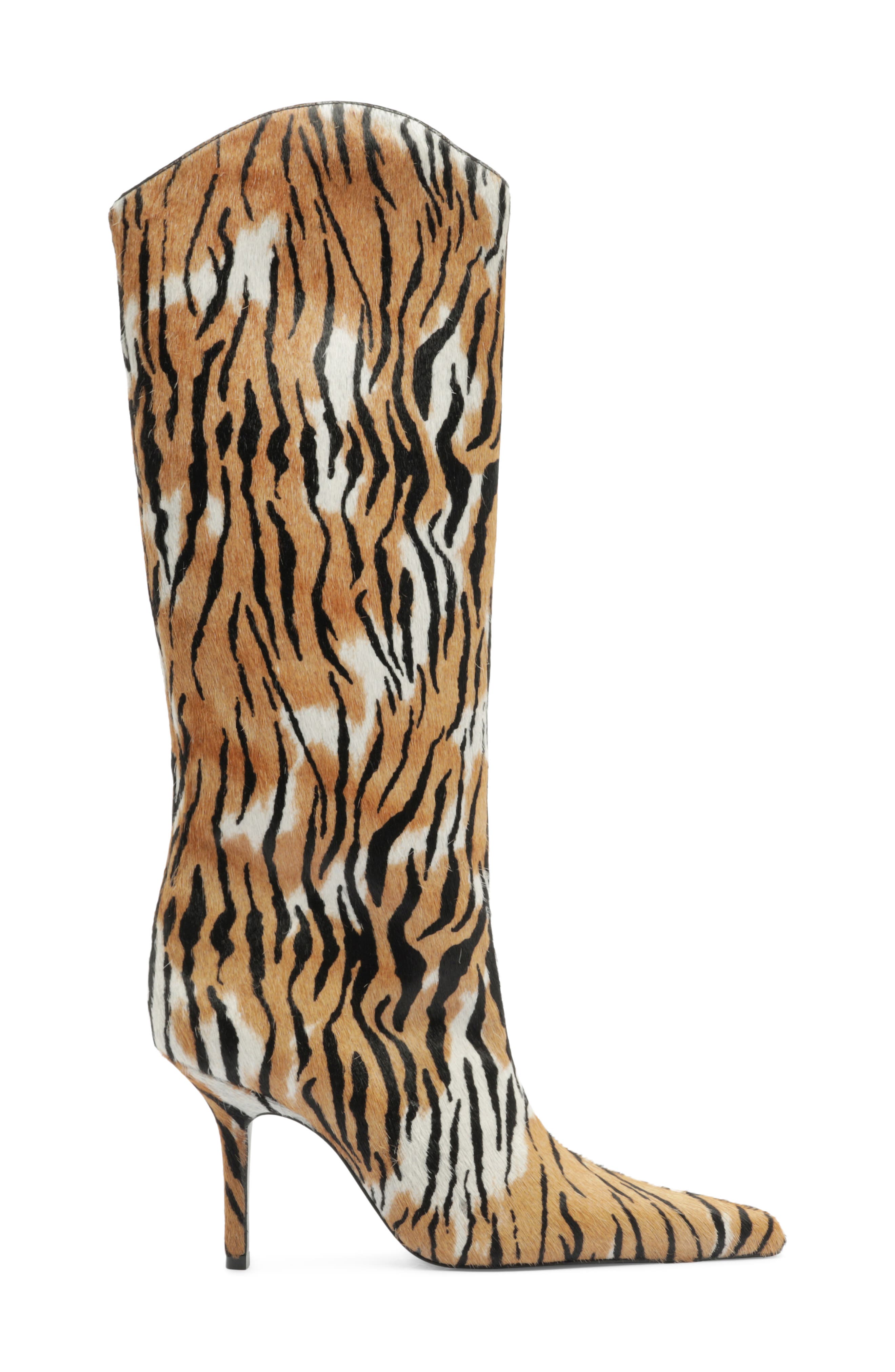 Mary Ellen Knee High Boot, Alternate, color, LEOPARD PRINT