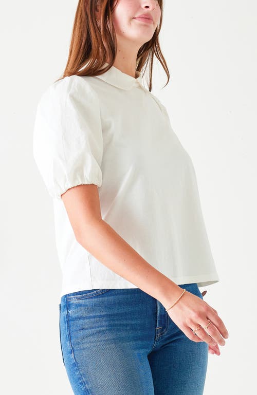 Voyageur By Mersea Francie Collar Top In White