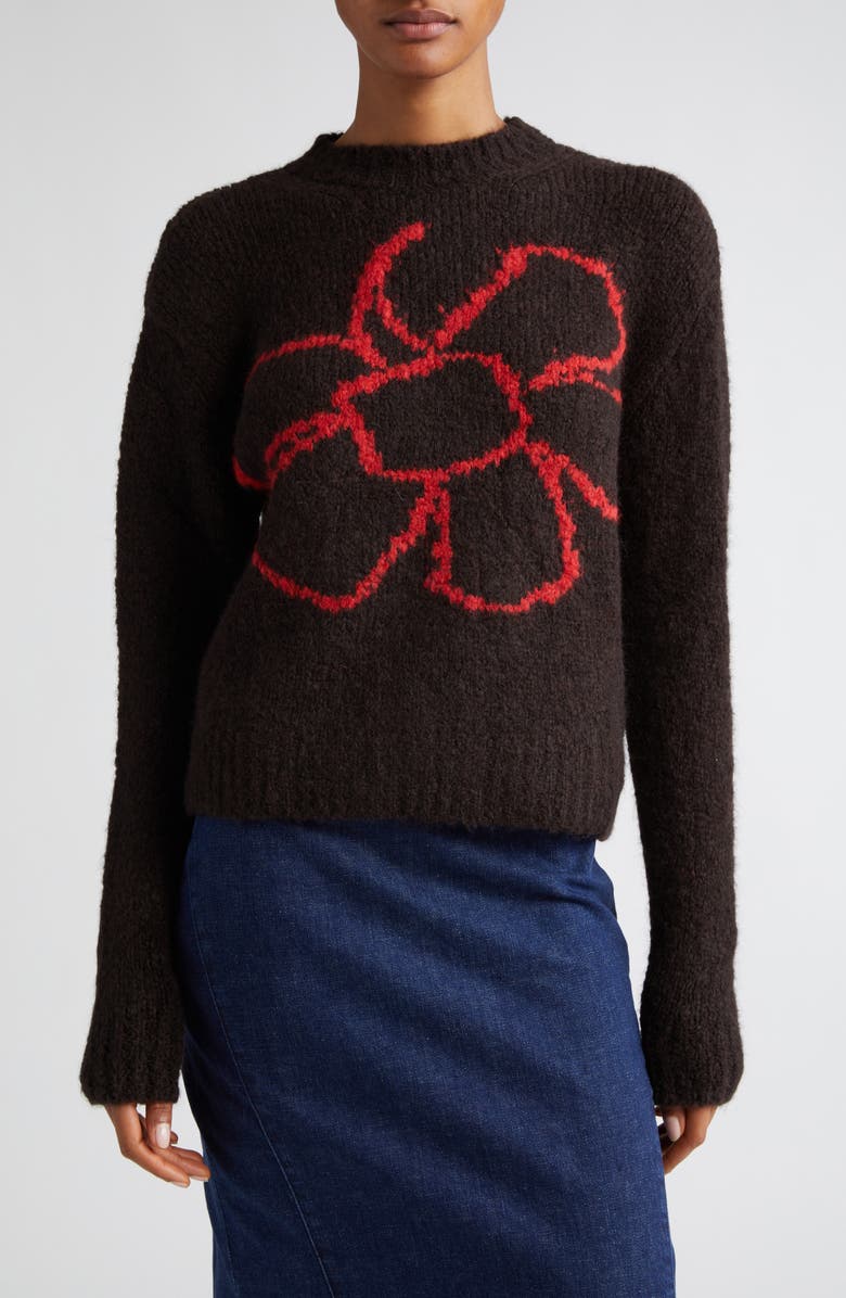 Paloma Wool Floreke Floral Intarsia Sweater, Main, color,