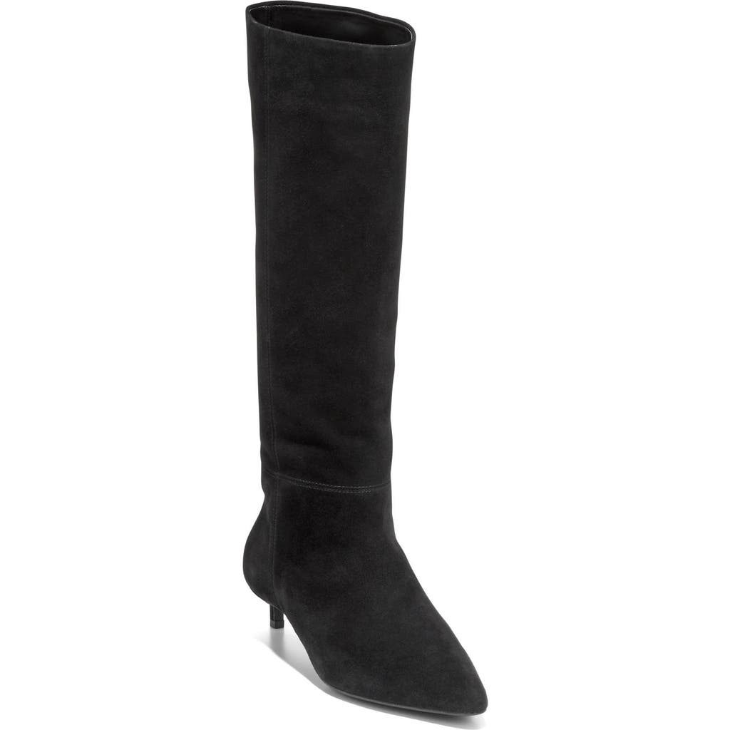 Cole Haan Go-to Janece Knee High Boot In Black
