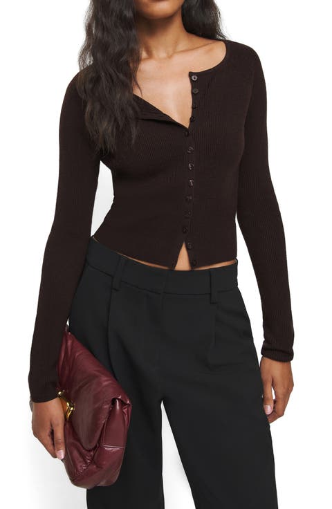 Meadow Wool Crop Cardigan