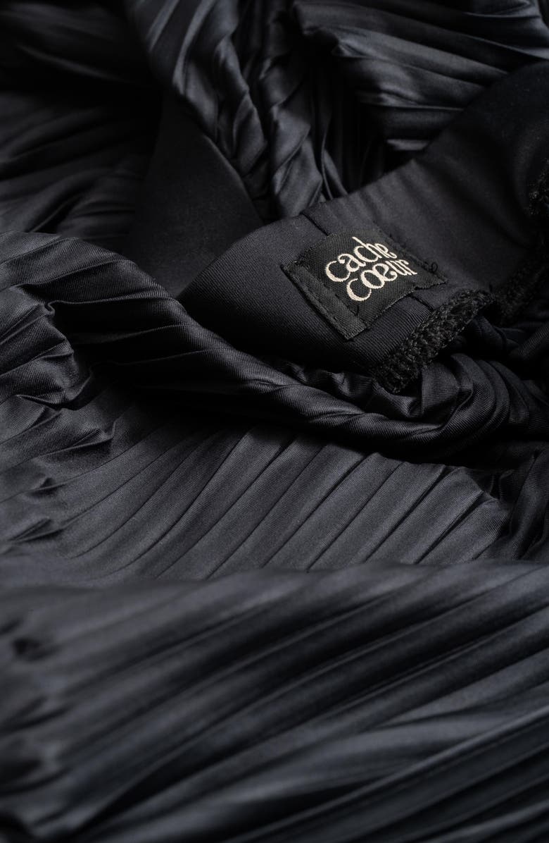 Cache Coeur Plissé Maternity Maxi Skirt, Alternate, color, 