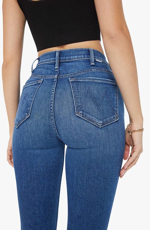 Mother The Hustler Ankle Fray Jeans In Grasping At Straws In Grasping At Straws