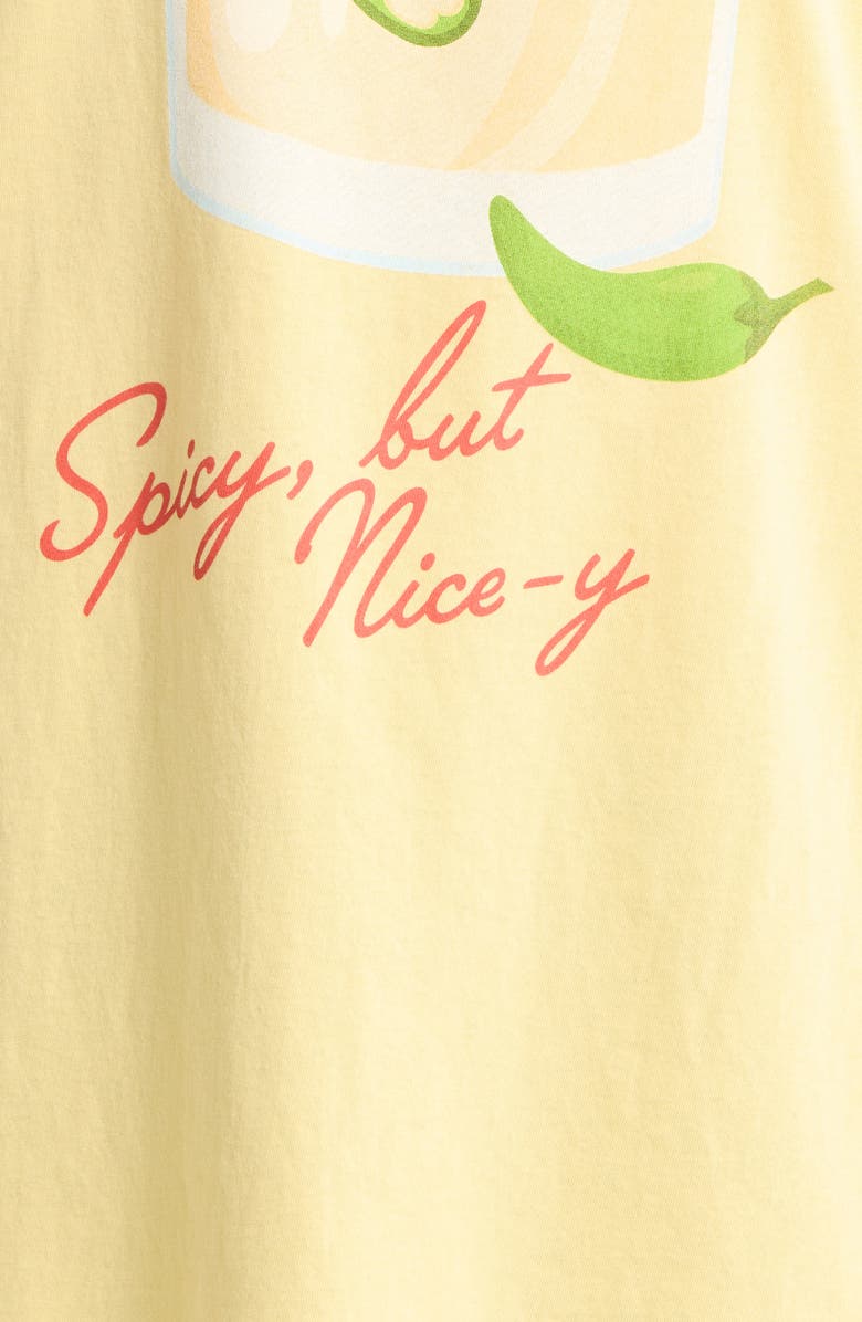 GOLDEN HOUR Spicy Marg Graphic T-Shirt, Alternate, color, Pale Banana