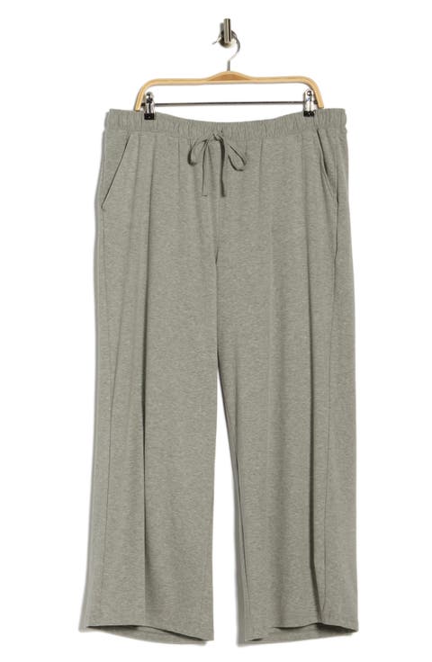 Drawstring Waist Wide Leg Pants (Plus)