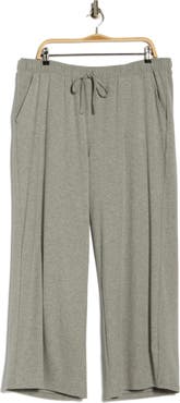MAX STUDIO Drawstring Waist Wide Leg Pants