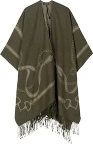 Lauren Ralph Lauren Equestrian Ruana