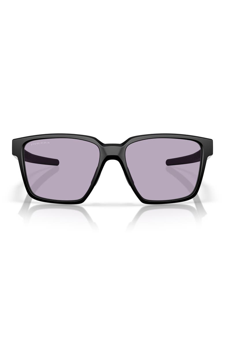 Actuator 57mm Prizm™ Rectangular Sunglasses, Main, color, BLACK GREY