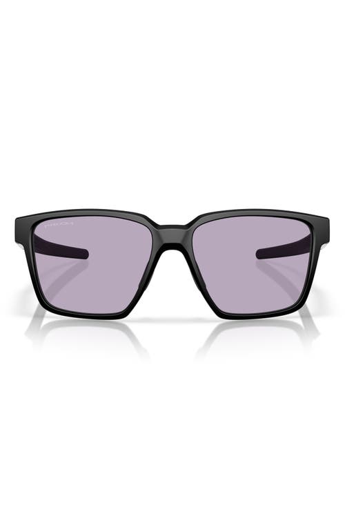 Oakley Actuator 57mm Prizm™ Square Sunglasses<br> in Black Grey 