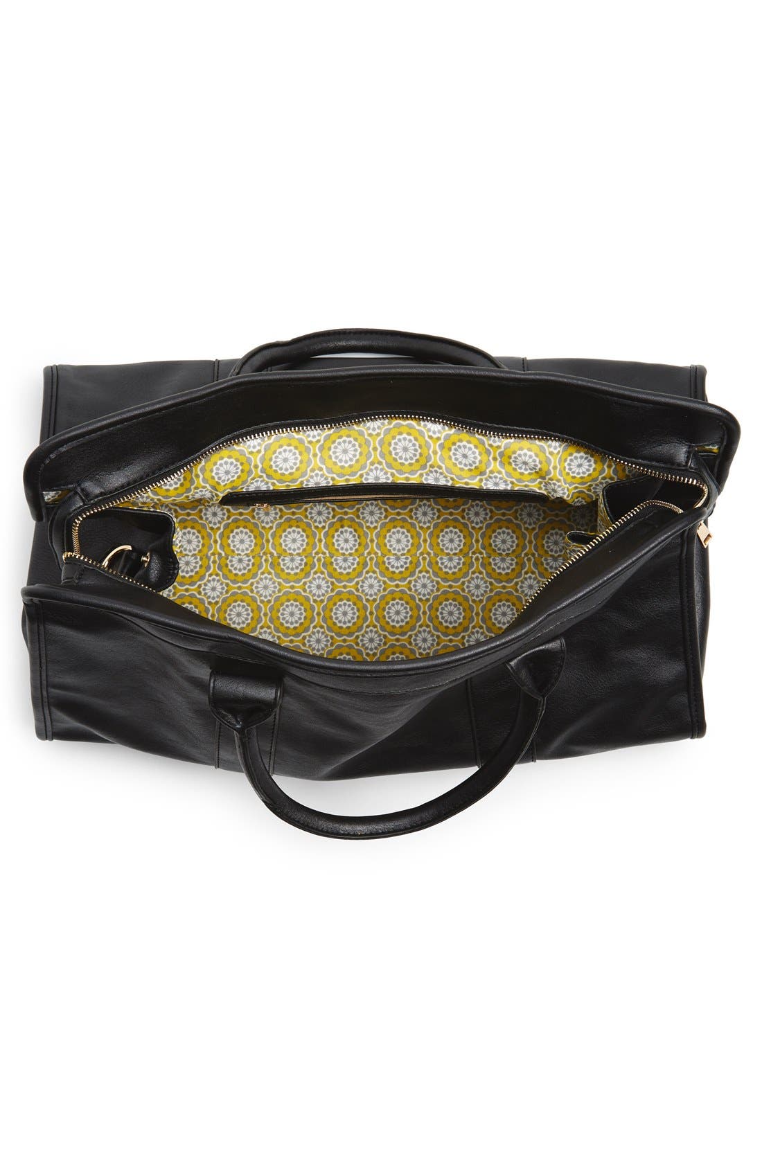 NU-G Faux Leather Overnighter Bag, Alternate, color, 