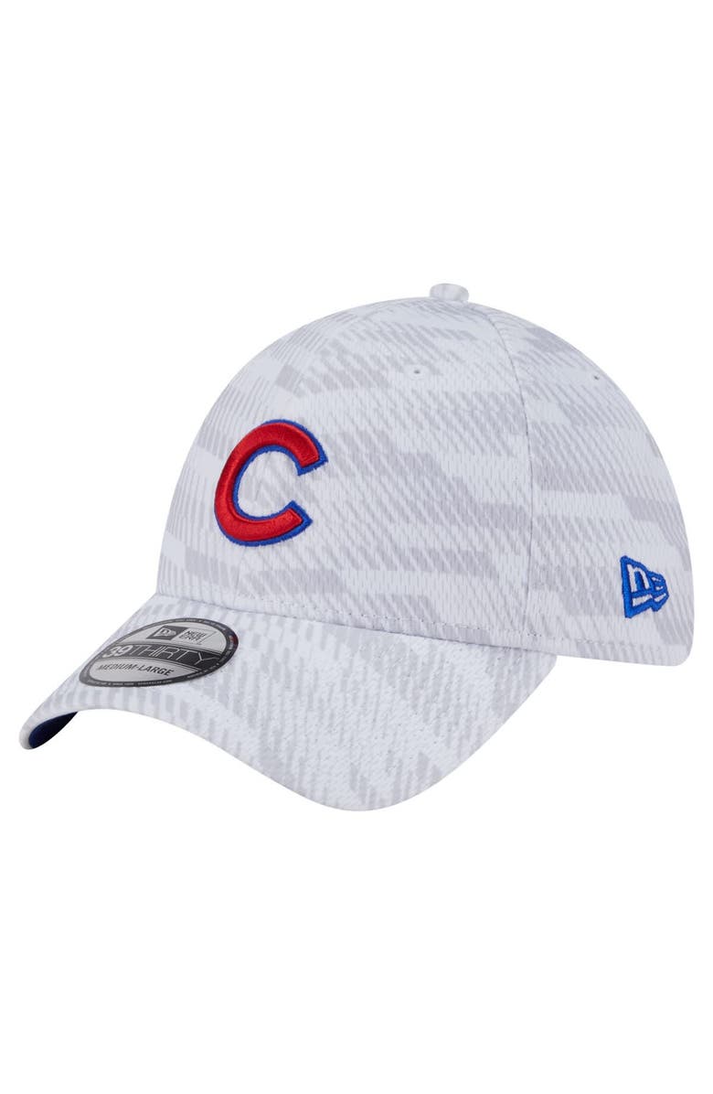 New Era Men's New Era  White Chicago Cubs Graded 39THIRTY Stretch Fit Hat, Main, color, 