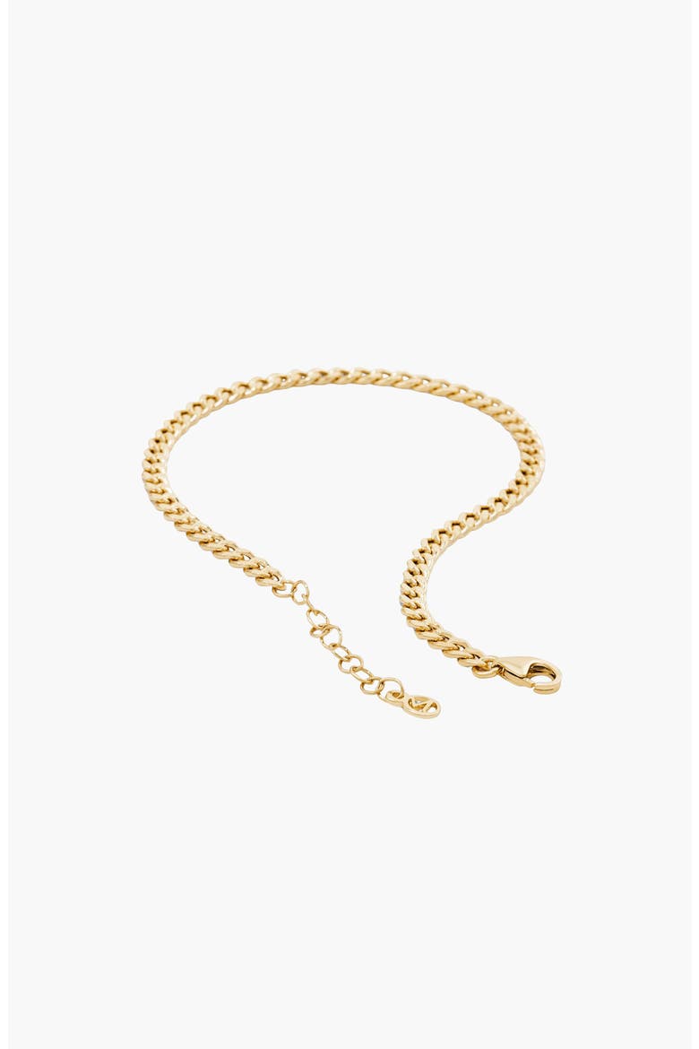Curb Bracelet, Alternate, color, Yellow Gold