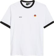 BOSS Lux Stretch Cotton Graphic T-Shirt