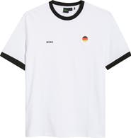 BOSS Lux Stretch Cotton Graphic T-Shirt