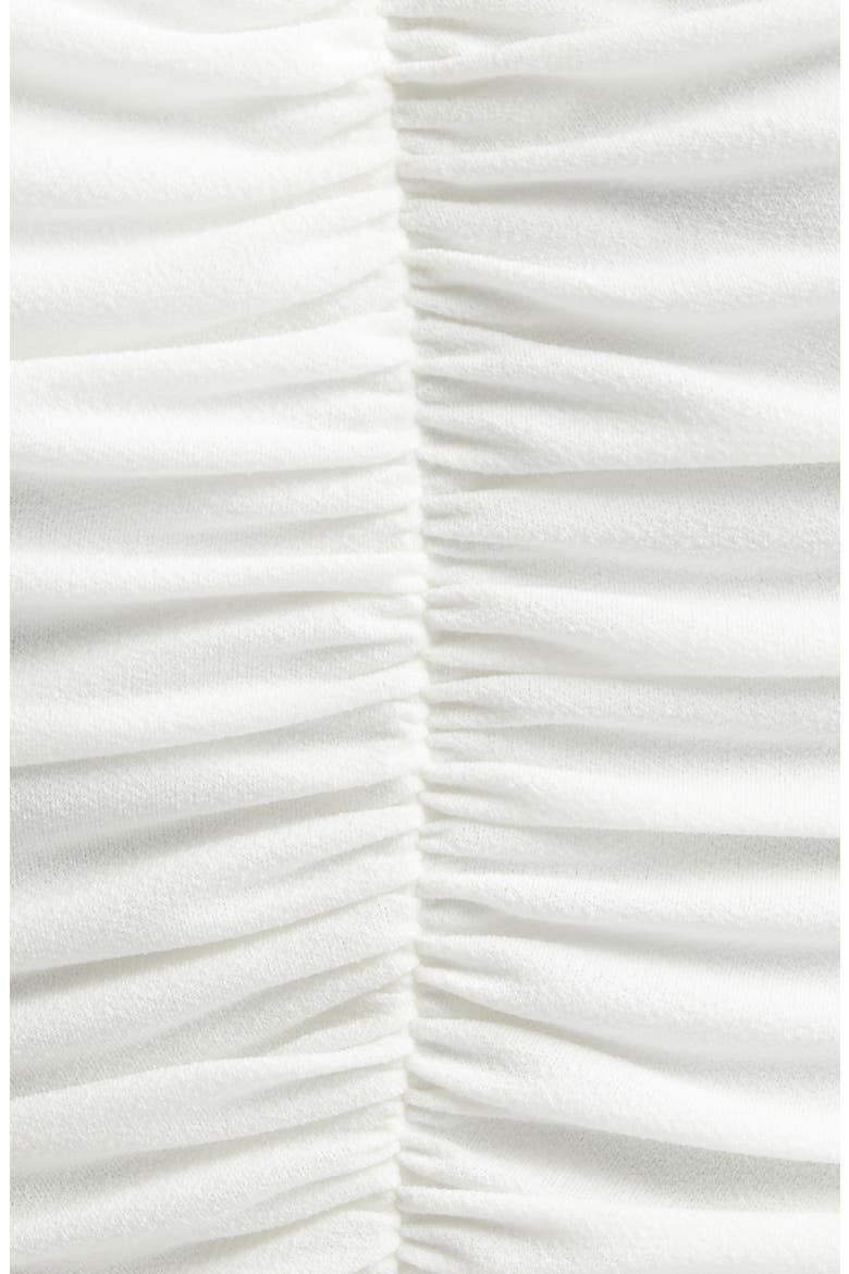 Inez Ruched Sleeveless Dress, Alternate, color, COCONUT