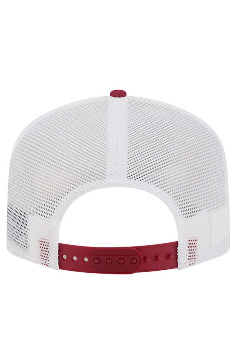 New Era Men's New Era  White Alabama Crimson Tide Diamond 19TWENTY Golfer Adjustable Hat, Alternate, color, White