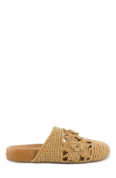 Bolinas Crochet Clog Shoe