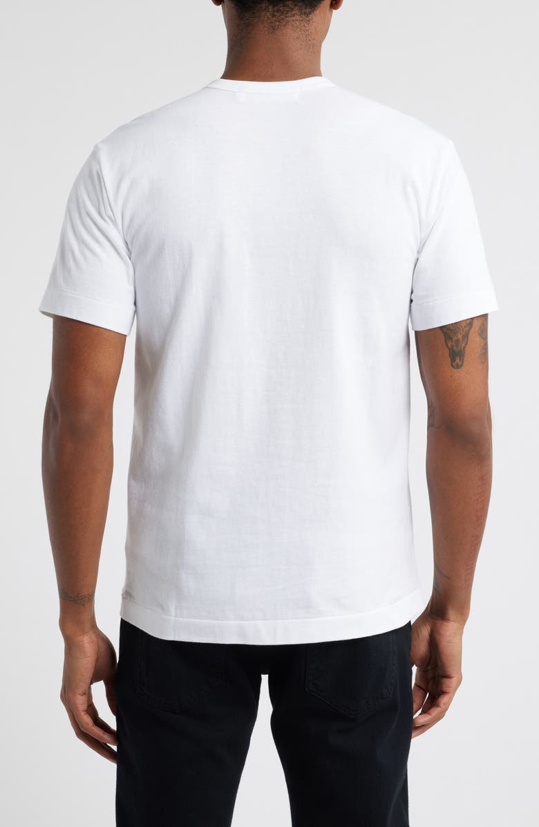 Comme des Garçons PLAY Black Heart Graphic T-Shirt, Alternate, color, 