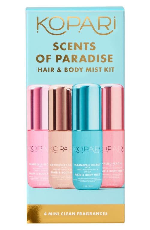 Kopari Scents Of Paradise Hair & Body Mist Set In No Color