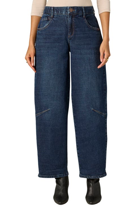 High Waist Barrel Jeans