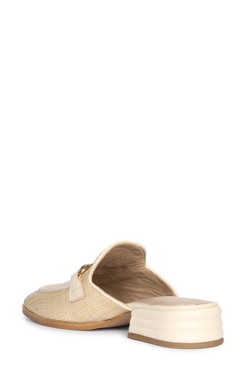 Saint G Izaara Bit Loafer Mule In Beige