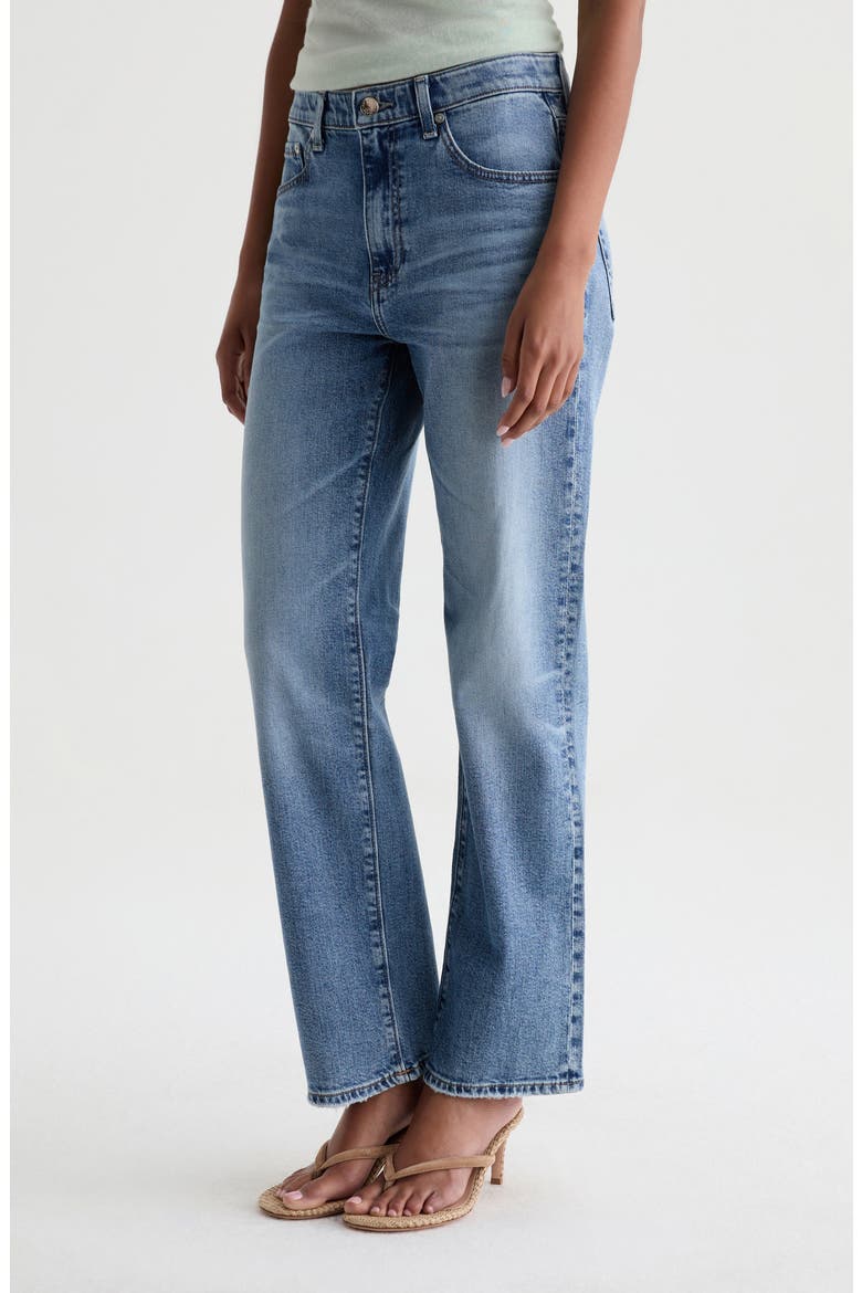 Brinley Mid Rise Straight Leg Jeans, Alternate, color, 16 YEARS MADNESS