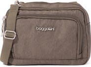 BAGGALLINI Trifecta RFID Wallet Crossbody Bag