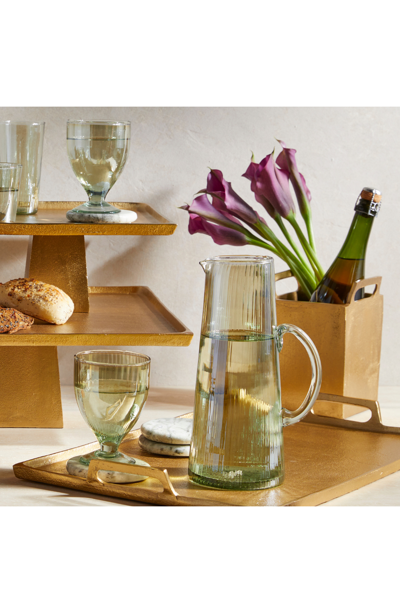 Be Home Seline Rectangular Tray, Alternate, color, Gold