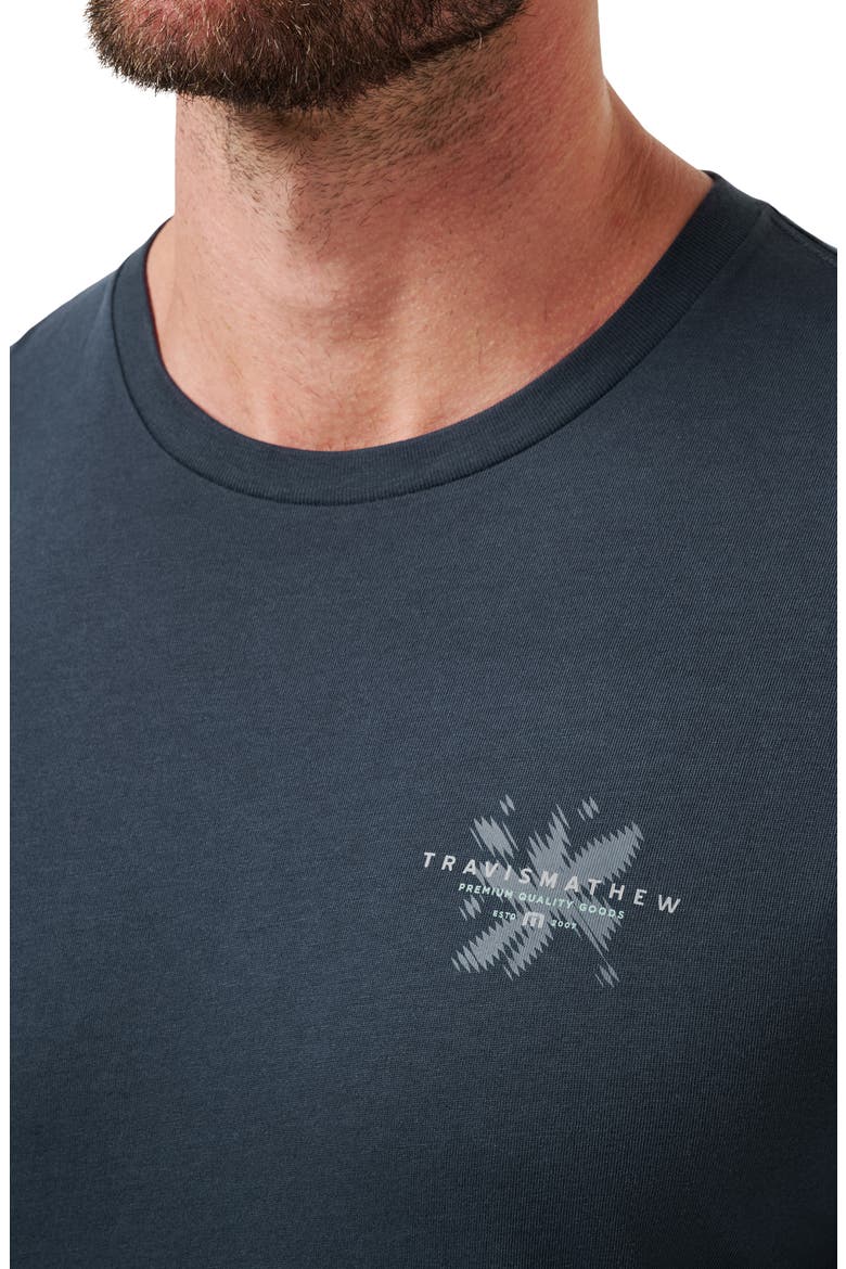 Favorite Place Long Sleeve Cotton Graphic Pocket T-Shirt, Alternate, color, TOTAL ECLIPSE