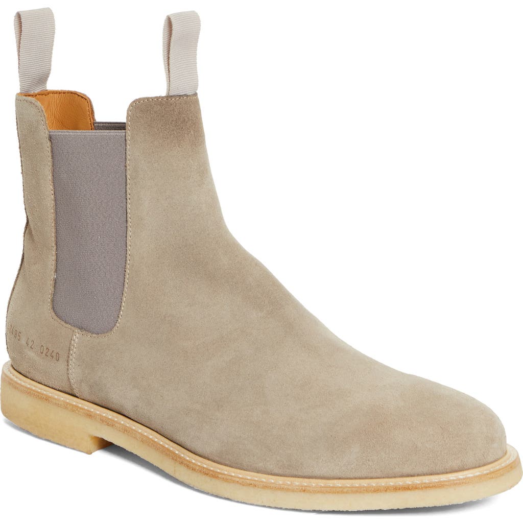 Common Projects Classic Chelsea Boot In Taupe