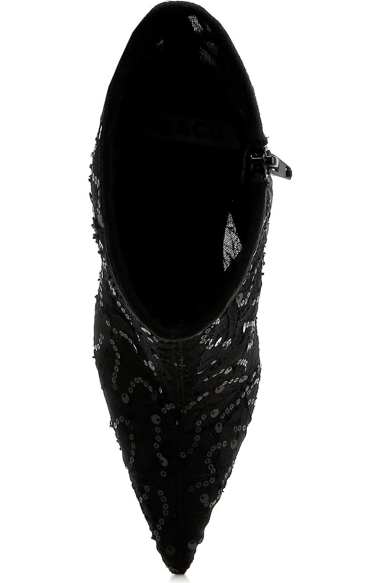 Rag & Co Samia Sequin Lace Boot, Alternate, color,