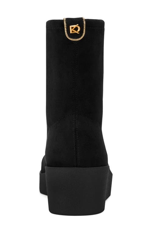 Donna Karan New York Valory Wedge Bootie In Black