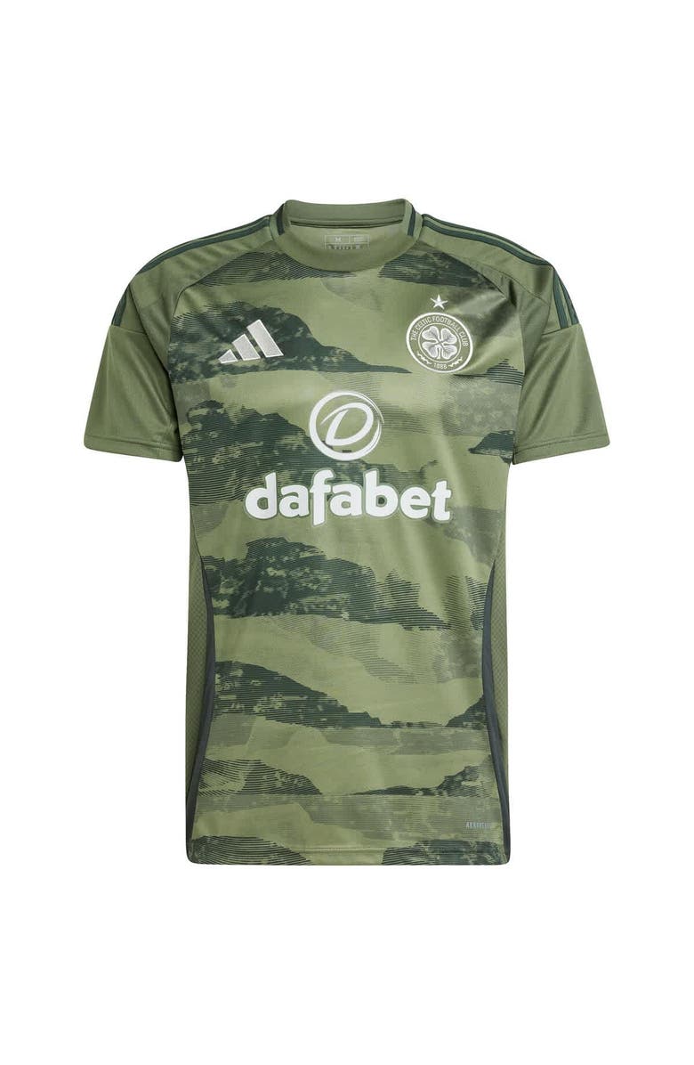 adidas Men's adidas Green Celtic 2024/25 Third Replica Jersey, Alternate, color, 