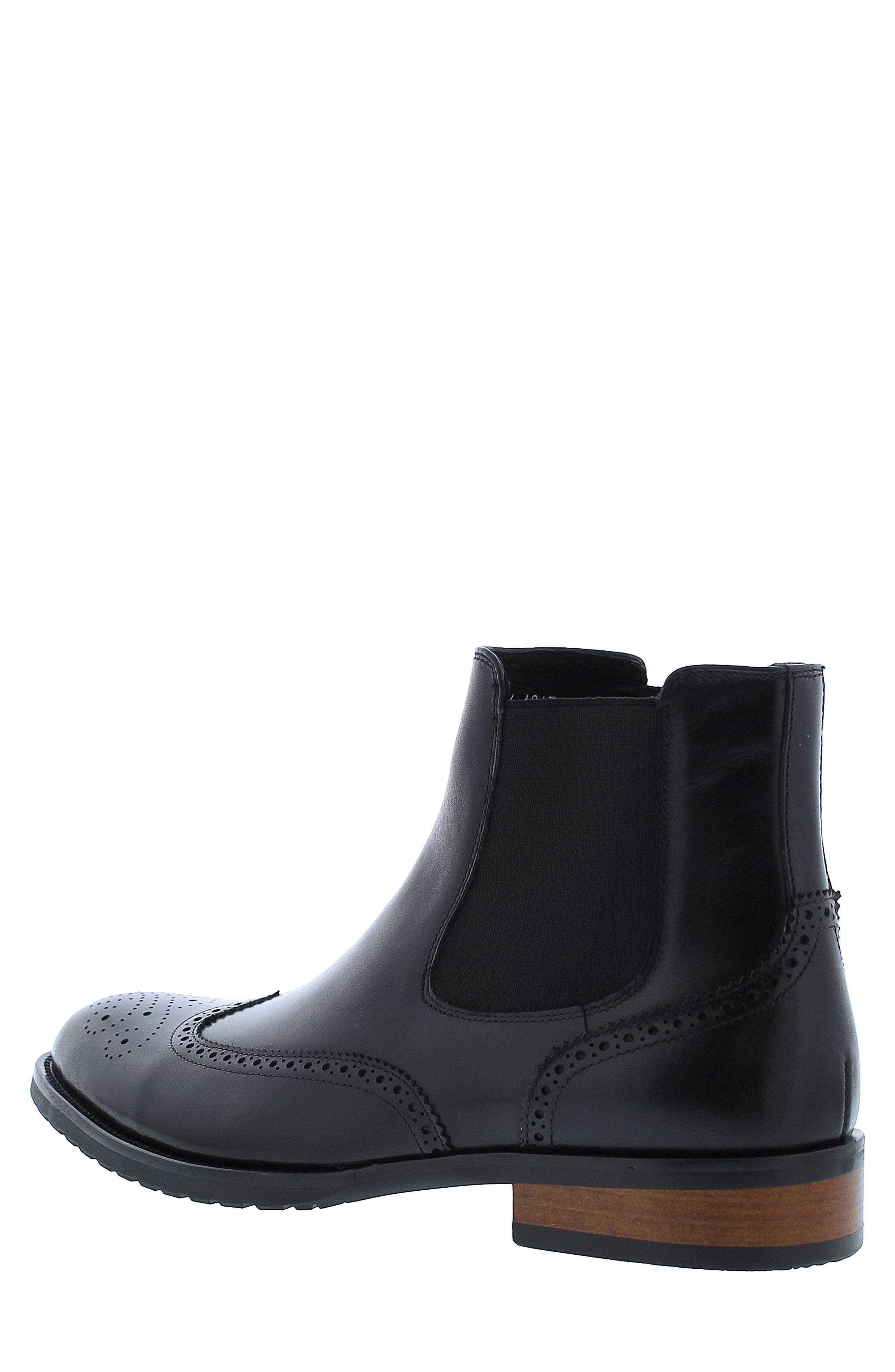Zanzara Rhea Wingtip Chelsea Boot, Alternate, color, 