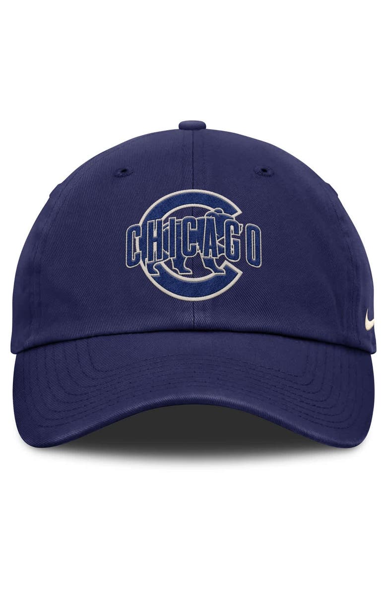 Nike Men's Nike Royal Chicago Cubs Statement Club Adjustable Hat, Alternate, color, Royal