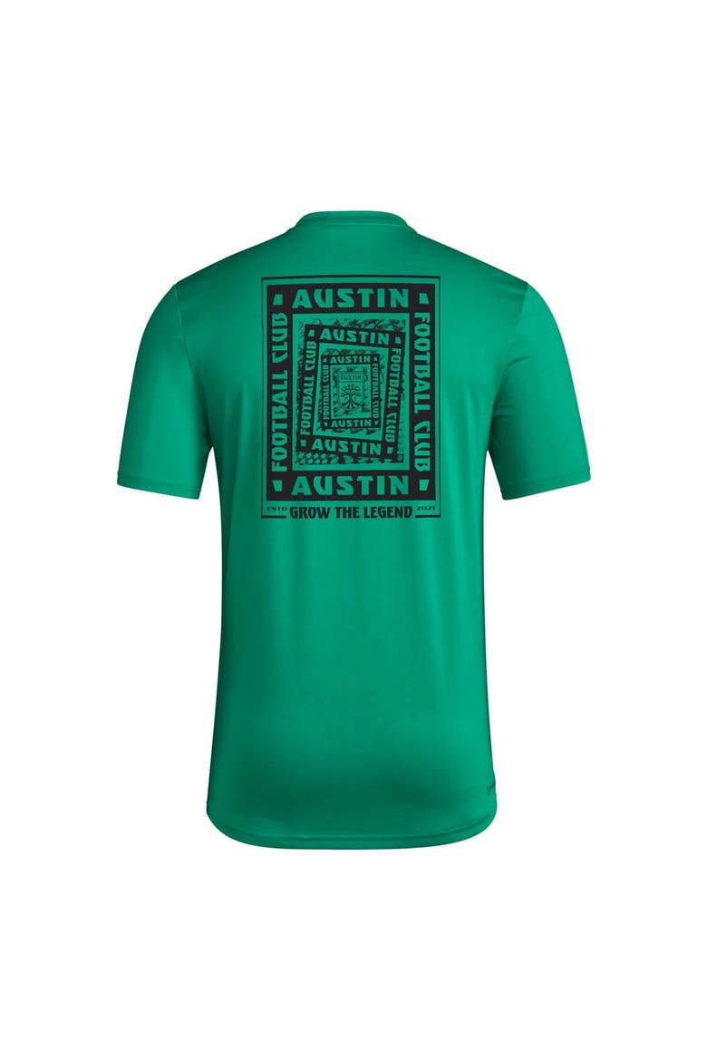 Men's adidas Green Austin FC Local Wrap T-Shirt, Alternate, color, Green