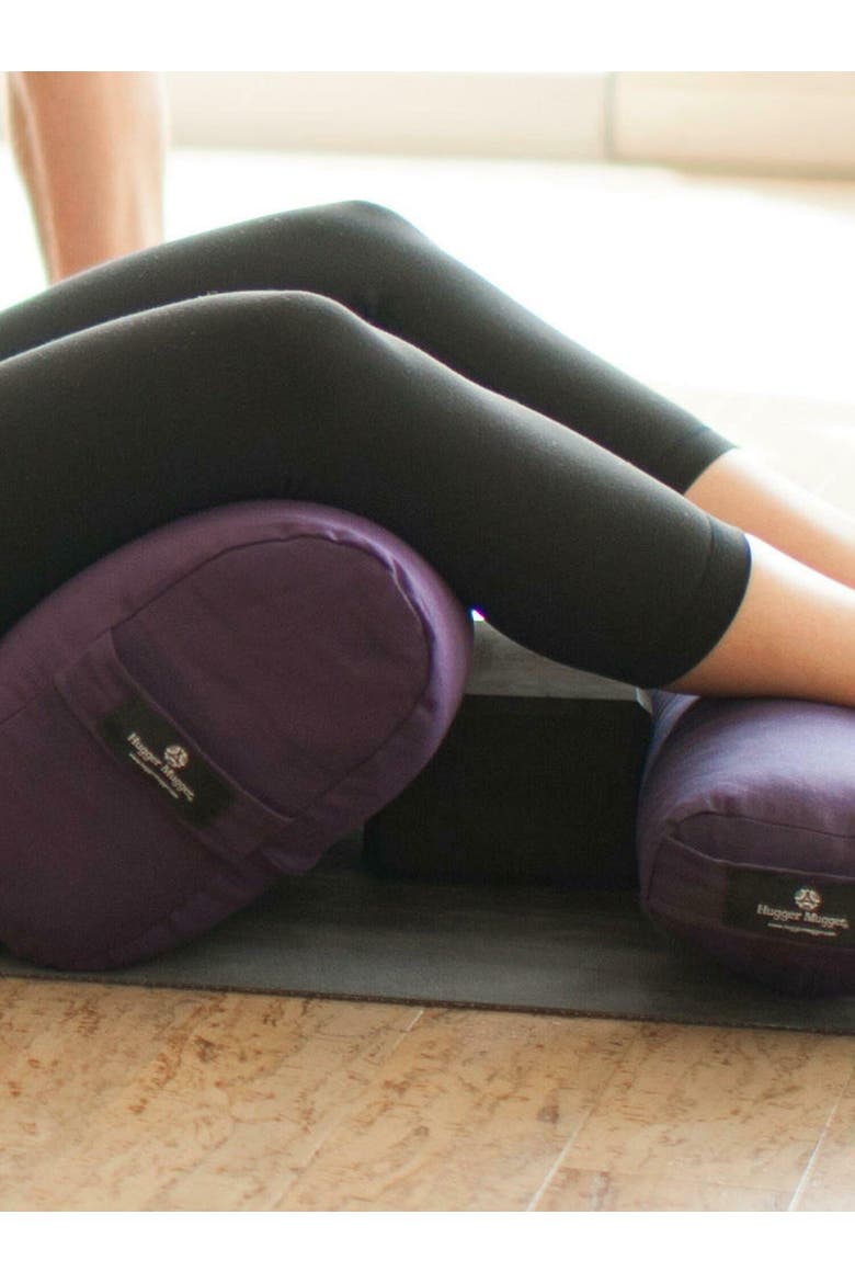 Pranayama Yoga Bolster, Alternate, color, Misty Palms